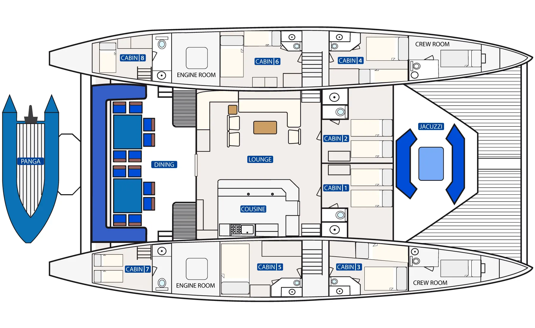 Main Deck Plan Nemo III